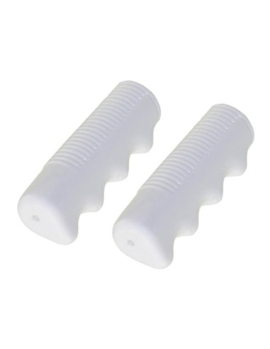 Lowrider Grips 7/8 long 95mm White.
